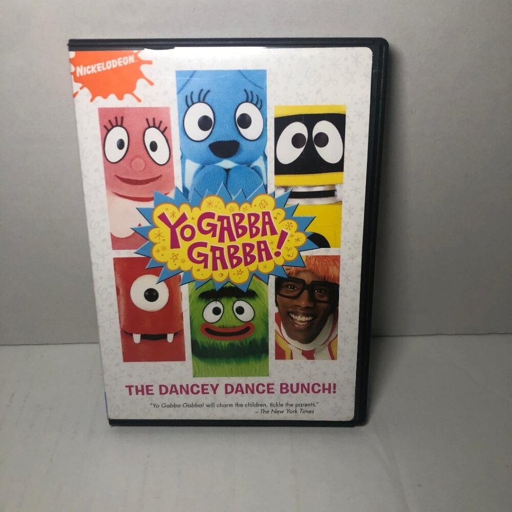 Yo Gabba Gabba! The Dancey Dance Bunch! (DVD 2008) Nickelodeon RARE